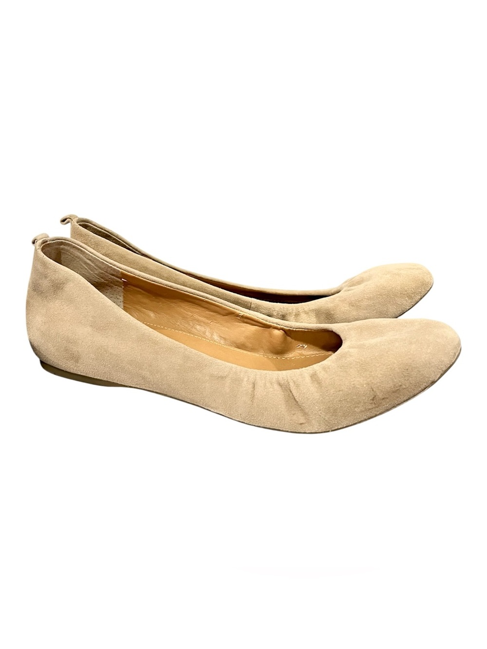 J.Crew Cece Suede Ballet Flats | US 9